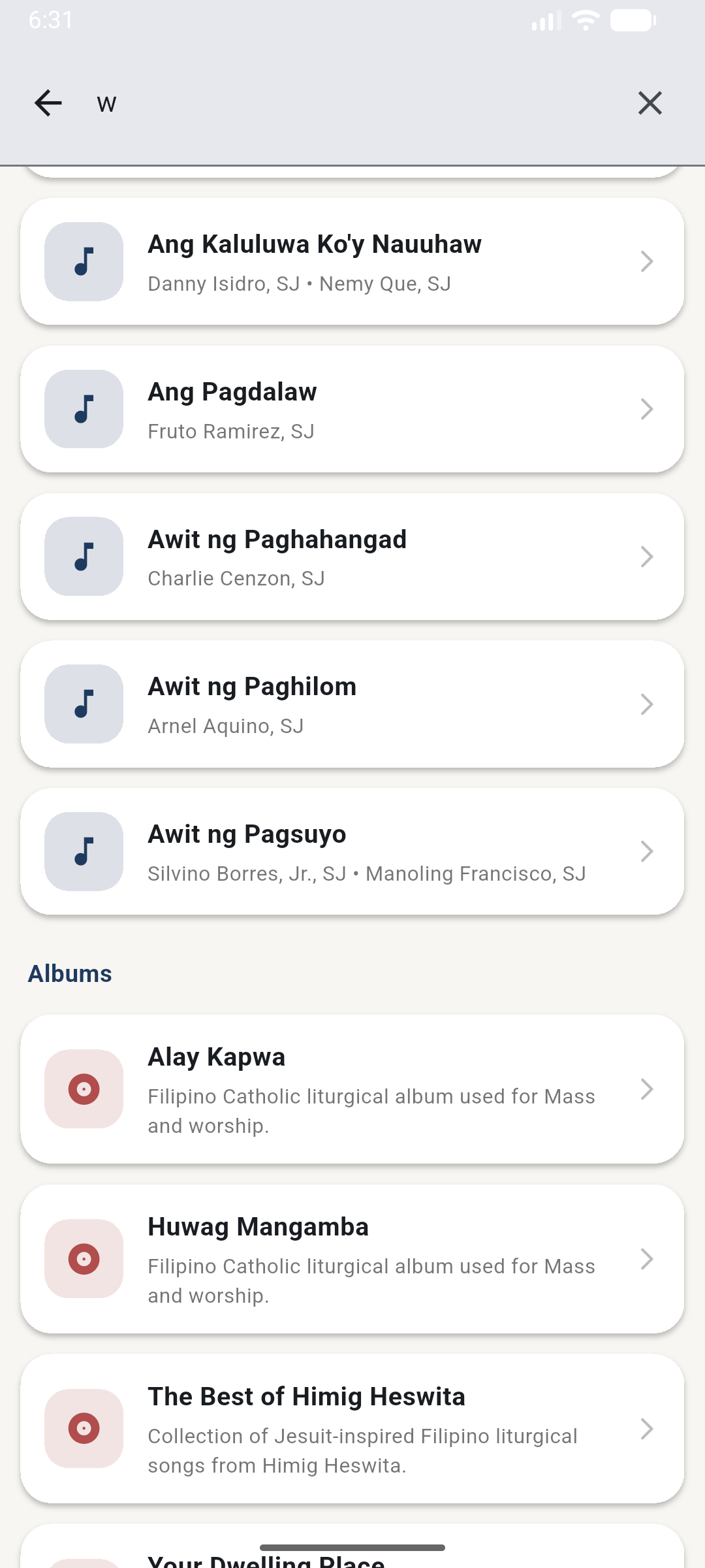 Catholic Songbook PH mobile screenshot 2