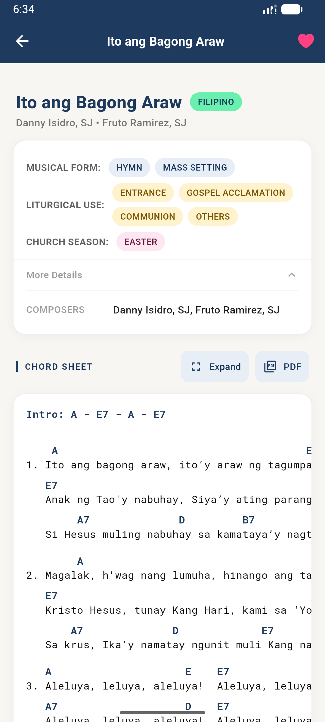 Catholic Songbook PH mobile screenshot 3