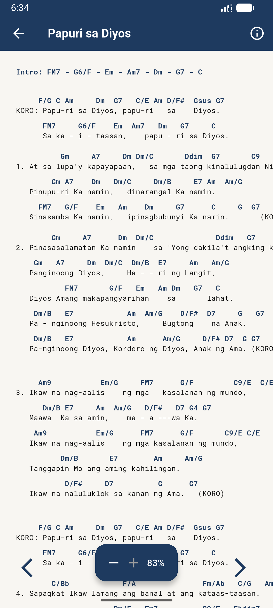 Catholic Songbook PH mobile screenshot 5