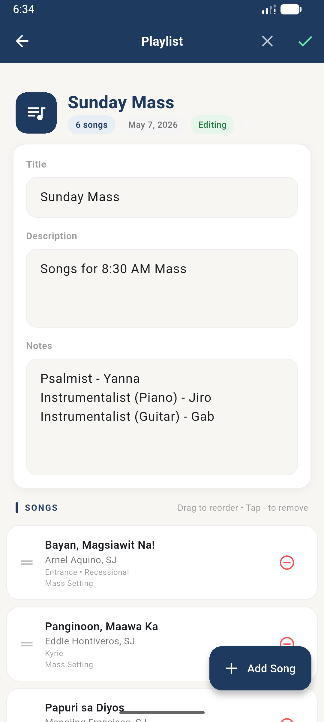 Catholic Songbook PH mobile screenshot 6