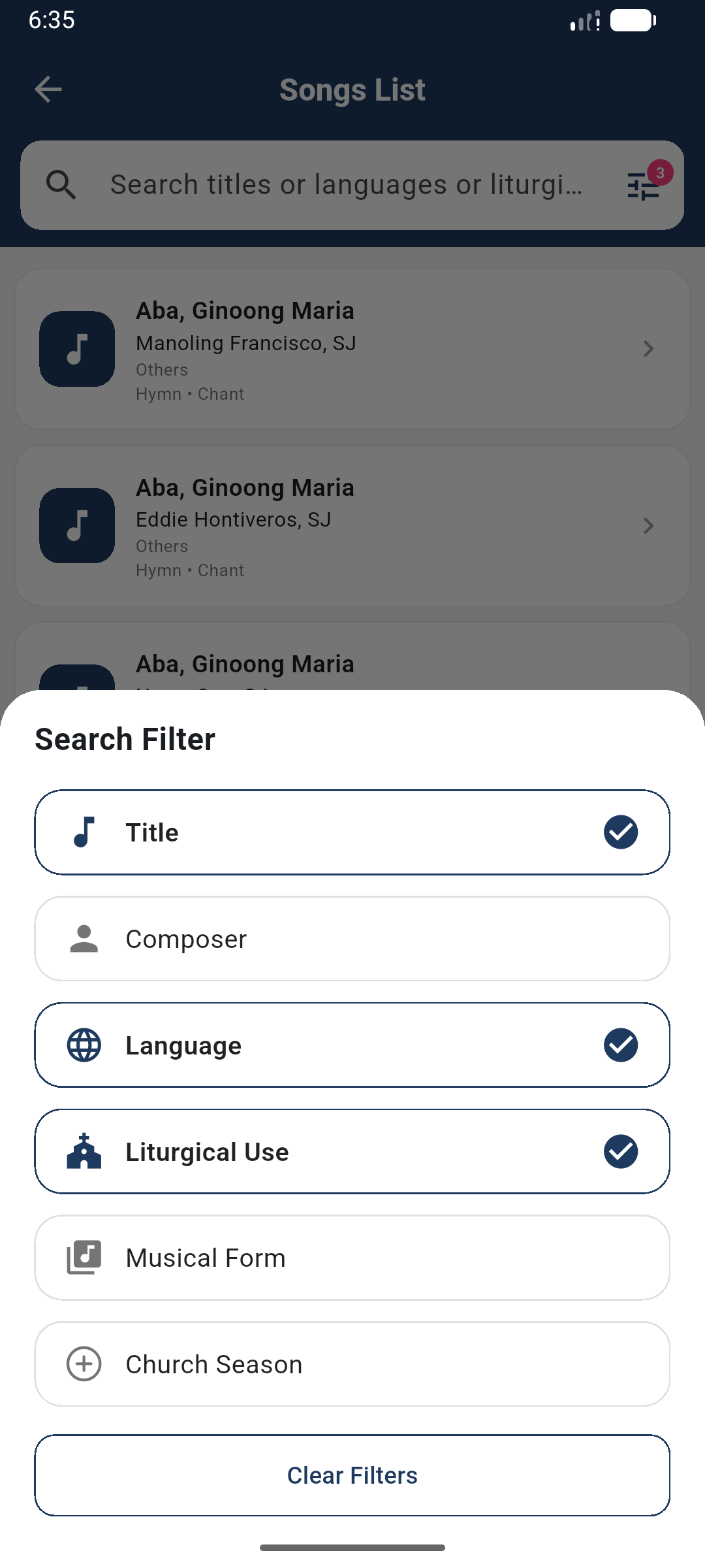 Catholic Songbook PH mobile screenshot 7